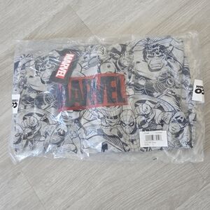 Marvel Heroes Graphic Tee - Gray and Red